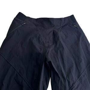 garneau Womens black mountain bike shorts no button Zip Pockets Size M